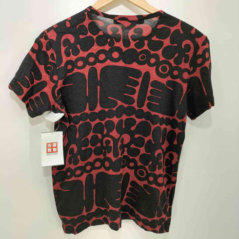 ジュンヤワタナベコムデギャルソン JUNYA WATANABE COMME des GARCONS 16SS コットン 総柄 S/S Tシャツ レディース JPN:M
