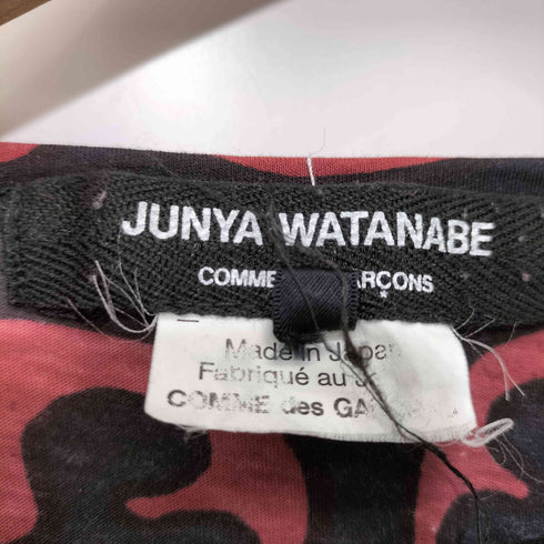 ジュンヤワタナベコムデギャルソン JUNYA WATANABE COMME des GARCONS 16SS コットン 総柄 S/S Tシャツ レディース JPN:M