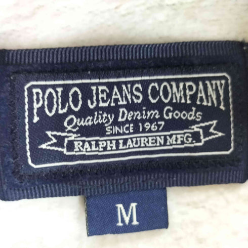 ポロジーンズカンパニーラルフローレン POLO JEANS COMPANY RALPH LAUREN ロゴ刺繍 短丈ヨットパーカー レディース import:M