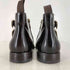 サントーニ santoni レザーサイドジップダブルモンクブーツ メンズ US:6