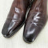 サントーニ santoni レザーサイドジップダブルモンクブーツ メンズ US:6