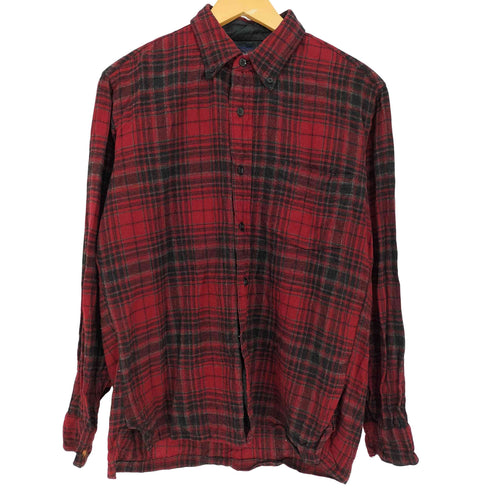 ペンドルトン PENDLETON 60s タータンチェック ウール ボタンダウン シャツ メンズ JPN:M