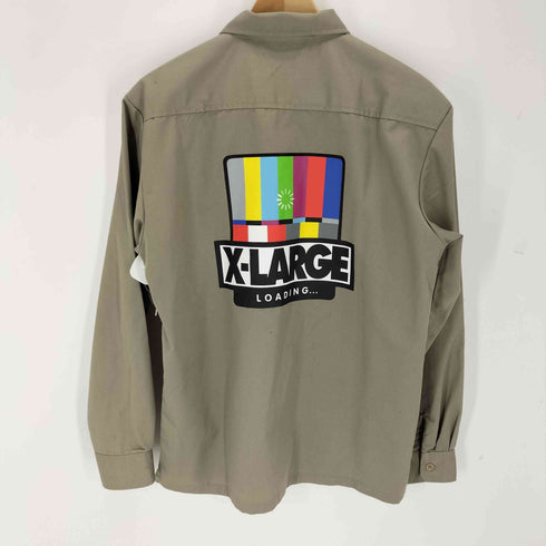 エクストララージ XLARGE LOADING WORK SHIRTS メンズ import:M