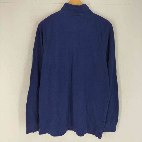 チャップス CHAPS 鹿の子ハーフジップトップス メンズ import:M