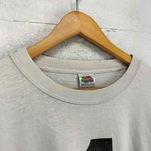 フルーツオブザルーム FRUIT OF THE LOOM プリントクルーネックTシャツ シングルステッチ メンズ 2XL