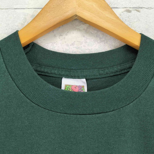 フルーツオブザルーム FRUIT OF THE LOOM STATS プリントクルーネックTシャツ シングルステッチ メンズ JPN:XL