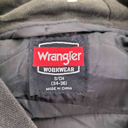 ラングラー Wrangler 裏地キルティングフーデッドダックベスト メンズ JPN:S