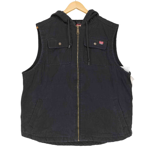 ラングラー Wrangler フーデッドダックベスト メンズ import:XL