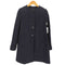 ポールスミスブラック Paul Smith BLACK 裏地総柄 ウールノーカラーコート レディース JPN:42