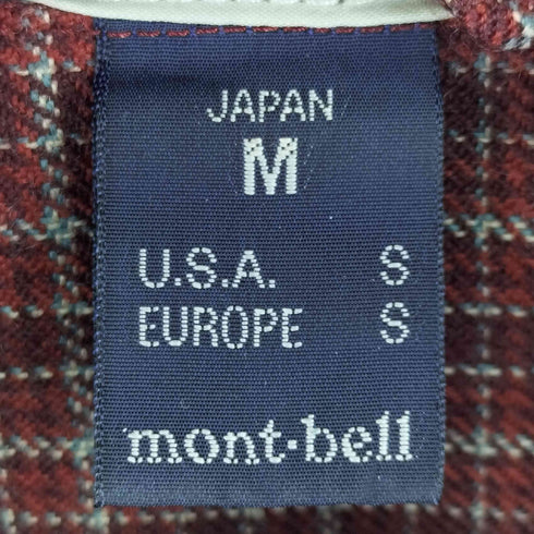 モンベル mont bell L/S メリノウールトレールシャツ メンズ JPN:M
