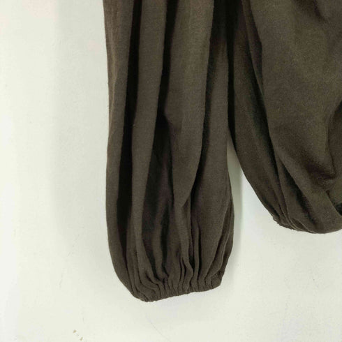 ズッカ ZUCCa コットンアンゴラ L/S ギャザーデザイントップス レディース JPN:M