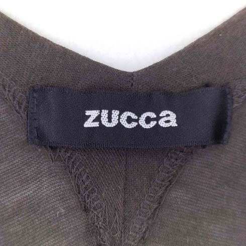 ズッカ ZUCCa コットンアンゴラ L/S ギャザーデザイントップス レディース JPN:M