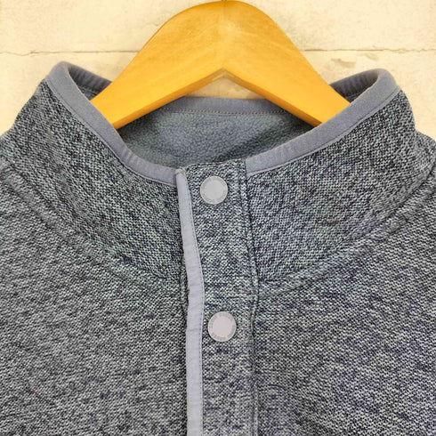 エディーバウアー Eddie Bauer ハーフボタンスナップフリース メンズ import:L