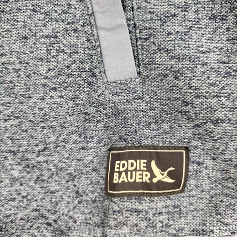 エディーバウアー Eddie Bauer ハーフボタンスナップフリース メンズ import:L