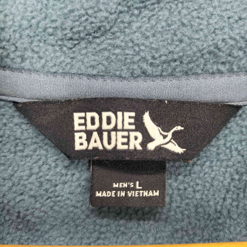 エディーバウアー Eddie Bauer ハーフボタンスナップフリース メンズ import:L