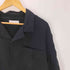 ザラ ZARA 開襟 オープンカラー 半袖 シャツ ブラック メンズ import:XL