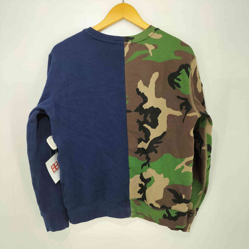 ポロラルフローレン POLO RALPH LAUREN 虎 タイガー 迷彩 カモ ドッキング スウェット メンズ L/G (14-16)