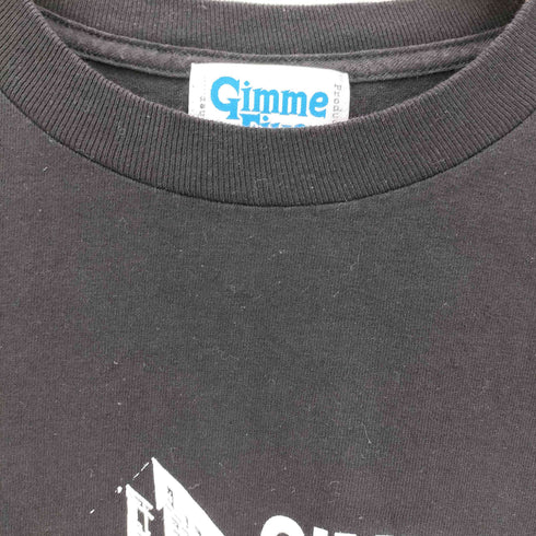 ギミーファイブ gimme five アルバムモチーフ プリントクルーネックTシャツ メンズ import:XL