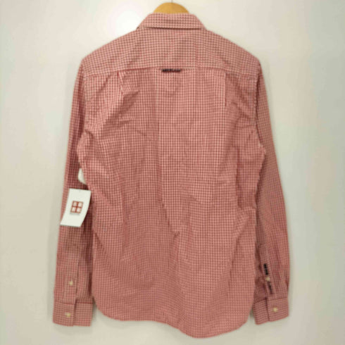 スーパードライ Superdry 極度乾燥(しなさい) マチ付 ギンガムチェック ボタンダウン シャツ メンズ import:S