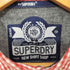 スーパードライ Superdry 極度乾燥(しなさい) マチ付 ギンガムチェック ボタンダウン シャツ メンズ import:S