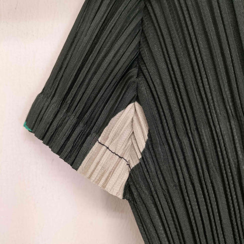 プリーツプリーズイッセイミヤケ PLEATS PLEASE ISSEY MIYAKE バックギャモン柄デザインプリーツワンピース レディース 3