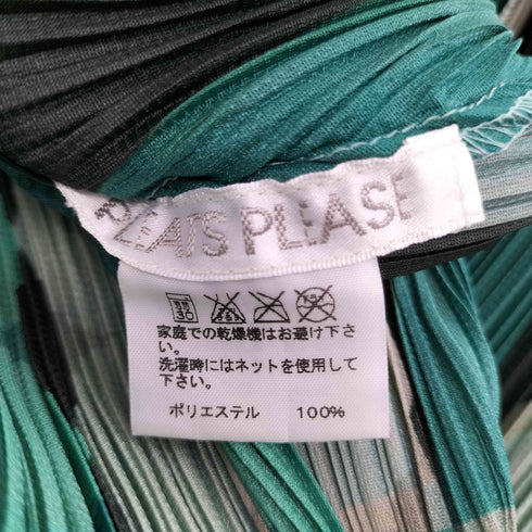 プリーツプリーズイッセイミヤケ PLEATS PLEASE ISSEY MIYAKE バックギャモン柄デザインプリーツワンピース レディース 3