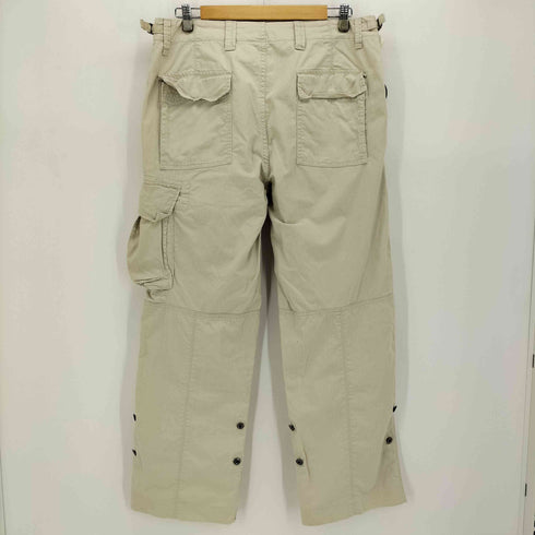 ポロバイラルフローレン Polo by RALPH LAUREN サイドアジャスター付き メタルボタン コットンヘリンボーン カーゴパンツ メンズ 34/32