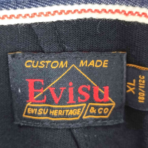 エヴィス EVISU ブロケードカモメアップリケ Tシャツ メンズ XL