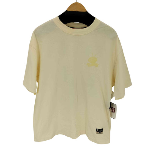 エヴィス EVISU ダイヤモンド ダ摩(達摩)プリント ワイドフィット Tシャツ メンズ S