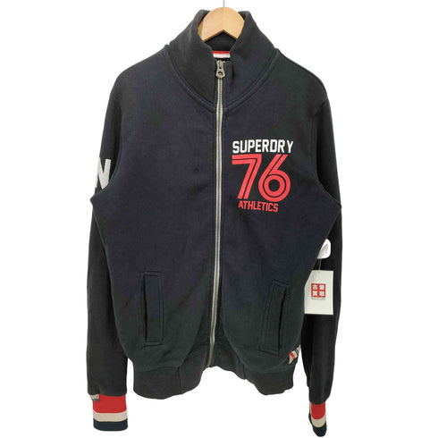 スーパードライ Superdry 極度乾燥(しなさい) ジップアップ ハイネック スウェット トラックジャケット TOKYO 76 メンズ import:S