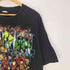 マーベル MARVEL 00s ヒーロー オールスター プリントT キャラクターT 大判プリント アメコミ カットソー Tシャツ ブラック メンズ 2XL