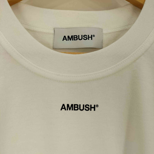 アンブッシュ AMBUSH LOGO T-SHIRT 両面プリント クルーネックTシャツ メンズ JPN:4