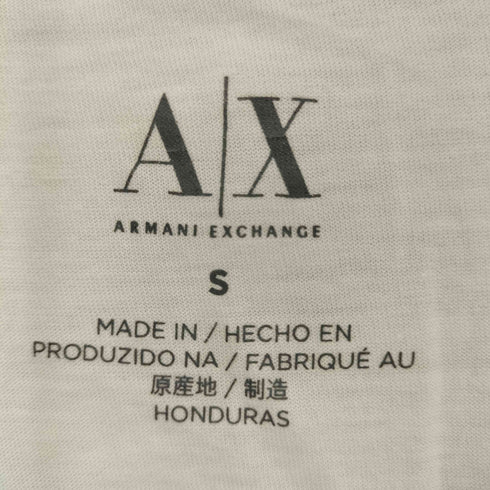 アルマーニエクスチェンジ ARMANI EXCHANGE ロゴ 英字プリント クルーネック ロンT メンズ import:S