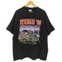 ジャージーズ JERZEES 90s STURGIS'99 コピーライト1999 バイカー スケルトンパーティー スカル プリントT The Party Never Ends 半袖 カットソー ブラック メンズ
