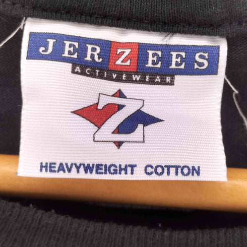 ジャージーズ JERZEES 90s STURGIS'99 コピーライト1999 バイカー スケルトンパーティー スカル プリントT The Party Never Ends 半袖 カットソー ブラック メンズ