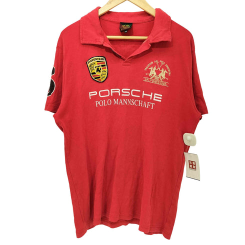 LA MARTINA PORSCHE S/S スキッパー シャツ メンズ import:XXL