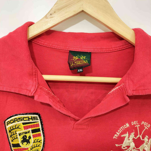 LA MARTINA PORSCHE S/S スキッパー シャツ メンズ import:XXL