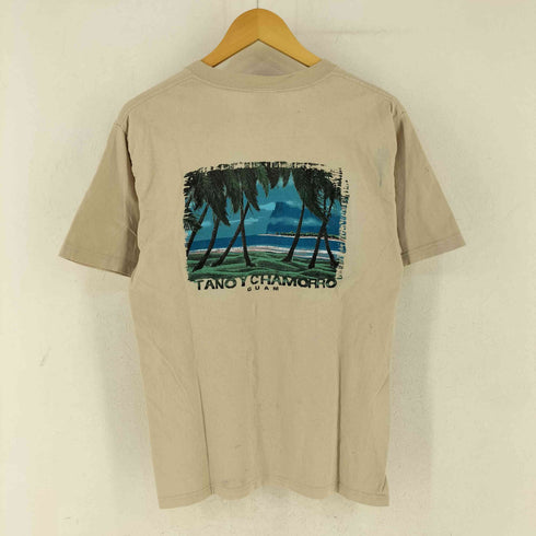 アンビル Anvil 00s GUAM プリント 半袖 Tシャツ メンズ M