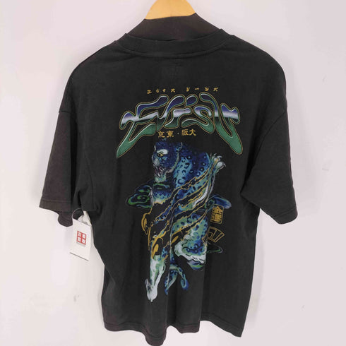 エヴィス EVISU ネオンレオパードプリント Tシャツ メンズ S