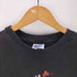 ヘインズ Hanes 90s コピーライト1991 BEEFYボディー アニメT キャラクターT 両面プリント プリントTシャツ 裾袖シングル ブラック メンズ import:XL