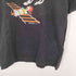 ヘインズ Hanes 90s コピーライト1991 BEEFYボディー アニメT キャラクターT 両面プリント プリントTシャツ 裾袖シングル ブラック メンズ import:XL