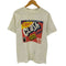 90S UK パンク バンド CAPITAL RADIO プリント Tシャツ バンT 袖シングル メンズ