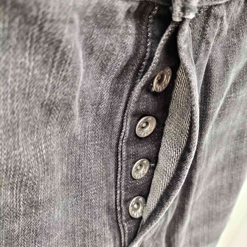 エヴィス EVISU エンボスカモメ&ロゴ レギュラーフィットデニムジョガー メンズ 30