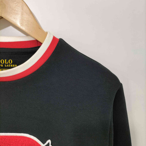 ポロラルフローレン POLO RALPH LAUREN P WING ロゴ クルーネック スウェット メンズ import:XS