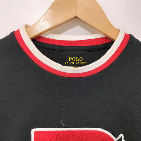 ポロラルフローレン POLO RALPH LAUREN P WING ロゴ クルーネック スウェット メンズ import:XS