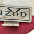 アイゾッド IZOD ロゴ刺繍 チェック コットン 半袖ポロシャツ メンズ import:M