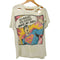 KRYPTON CLOTHING CO 80s アメコミ ヒーロー プリント ダメージ 襤褸 S/S Tシャツ メンズ