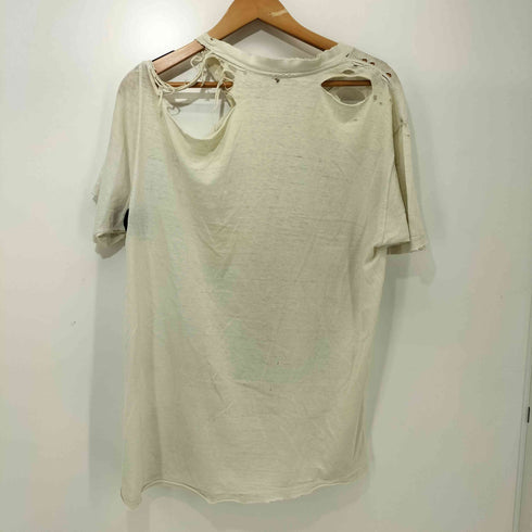 KRYPTON CLOTHING CO 80s アメコミ ヒーロー プリント ダメージ 襤褸 S/S Tシャツ メンズ