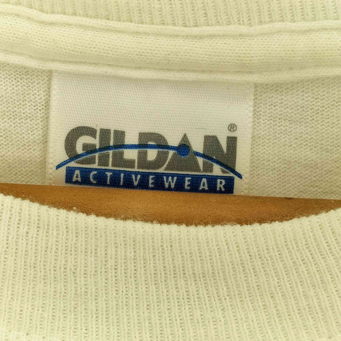ギルダン GILDAN HEAVY COTTON ヒマワリプリント L/S Tシャツ メンズ import:XL