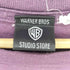 ワーナーブラザーズスタジオストア WARNER BROS STUDIO STORE 90s USA製 BUGS ラビット バニー キャラクターT アニメT アニマル プリントTシャツ 裾袖シングル パープル メンズ import:XXL